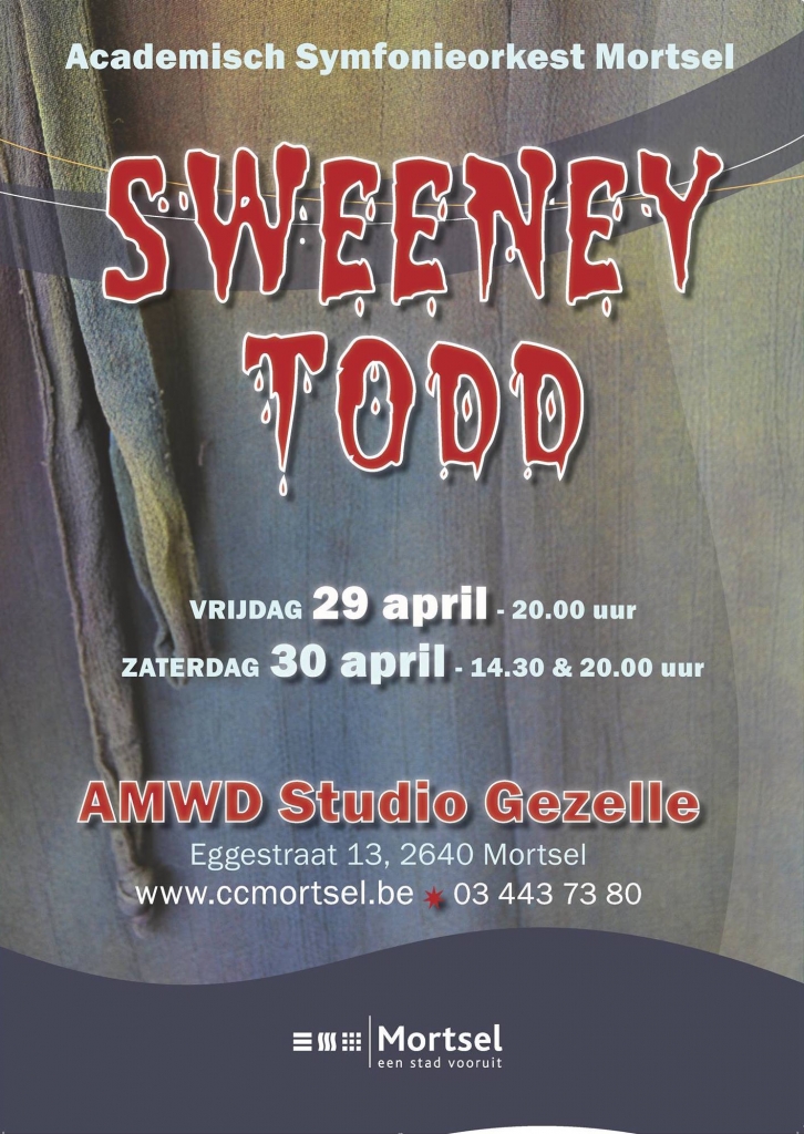 Flyer Sweeney Todd 2016